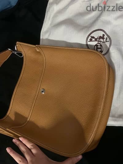 Hermès original evelyne gold bag from usa
