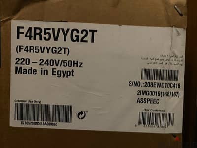 غسالة LG Vivace 9KG inverter full automatic جديدة