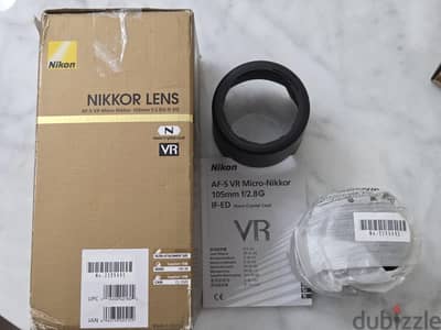 Nikon 105mm macro lens