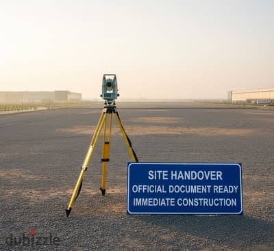 Industrial Land For Sale 23595sqm Plastic Activity | Next To Haier & Amazon | 3 Frontages | Installments Over 3 Years | 100% Serviced Prime Spot