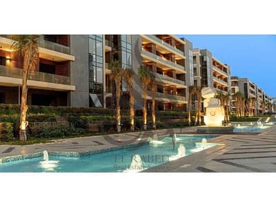 apartment for sale in Elpatio Oro new cairo ready to move under market price prime location with down payment and installment