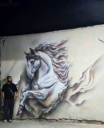رسم جدارى  نحت بارز