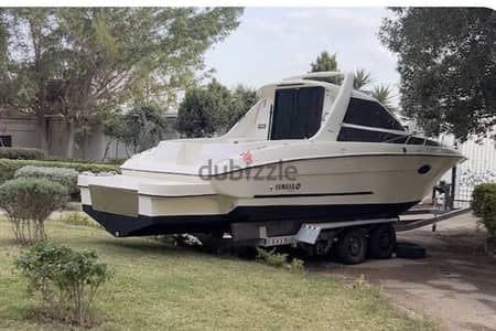 Fishing boat Yamaha FR 28 مركب صيد ياماها  وارد اليابان