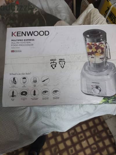 خلاط كينود 1000w رقم الموديل FDP65.400wh