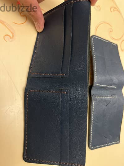 Leather Blue wallet