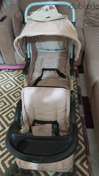 عربة طفل توأم
