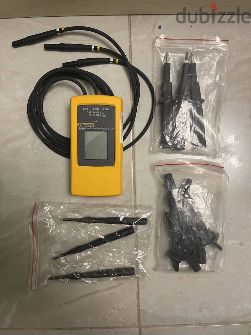 Fluke 9040 Phase Rotation Indicator 2