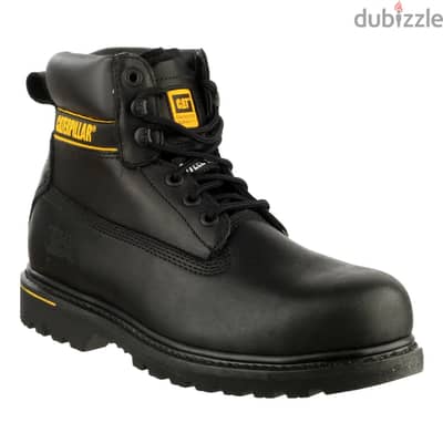 Mens Caterpillar Safety boots, Size 44 but fits  45.5-46