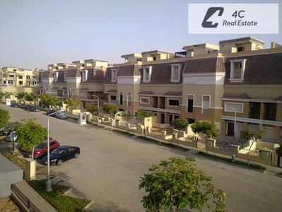 فرصة استثمار قوية فى Sarai Compound – ، شقة  للبيع بمساحة كبيرة وموقع مميز جدًا داخل الكمبوند بإطلالة مزدوجة (Double View)
