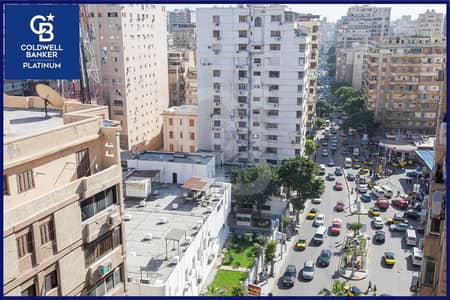 شقة للبيع 220 م جليم ( شارع ابو قير)