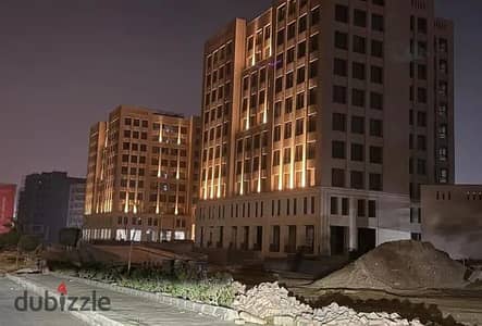 Fully finished office for sale with air conditioning in 205 Arkan – Sheikh Zayed City, with a direct view of Downtown, available in installments.