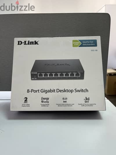 Switch D-Link 8 port Gigabit
