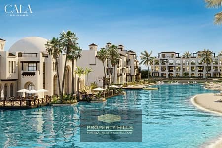 شاليه لقطه متشطب بالكامل باطلاله على البحر مباشرة فى كالا سهل حشيش