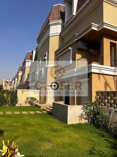 بسعر لقطه امتلك تاون هاوس في كمبوند سراي sarai تقسيط حتي 12 سنه بدون اي فوائد