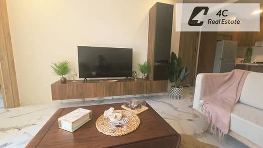 For quick sale with remaining installments, a fully finished resale studio apartment in Mountain View iCity, ready to move in with an open view garden