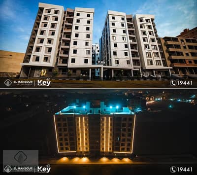Move in immediately to the key Al-Hadaba Al-Wasitia For a ready apartment at the best price