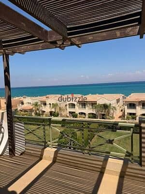 شاليه للبيع في لافيستا 3 فيو بحر كامل صف ثاني