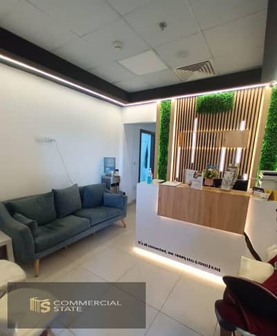 Finished Office at North Plus Mall 133m for Sale -New Cairo