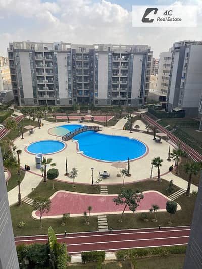 Fully finished apartment with a direct view of the swimming pool in Al Dyar Residence, Fifth Settlement, New Cairo