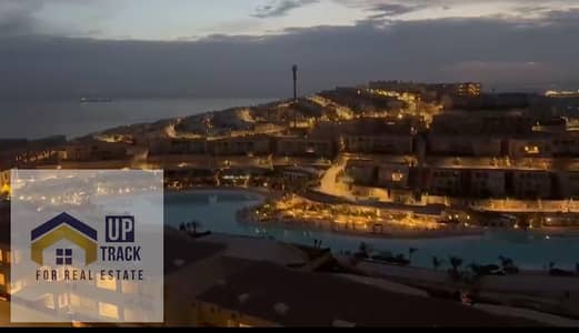 شاليه للبيع في المونت جلالة - العين السخنة - ارضي بجاردن - فيو لاجون وبحر .