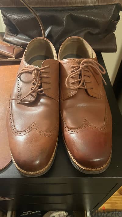 Cole Haan Men's OriginalGrand Wingtip Oxford/جزمه كول هان اصلى - رجالى