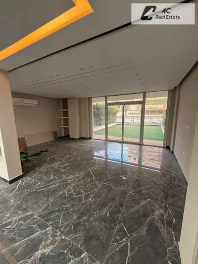 iVilla Garden for Rent in Mountain View iCity New Cairo – First Use Fully Finished with ACs