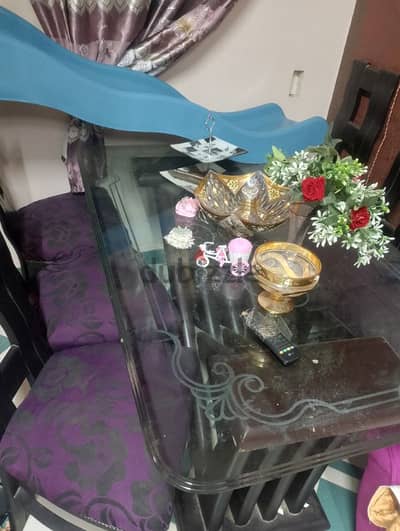 سفره للبيع خشب زان ست كراسي