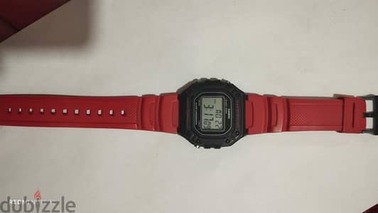 ساعة كاسيو أصلية Casio W-218H - حالة ممتازة - التصميم الرياضي المميز