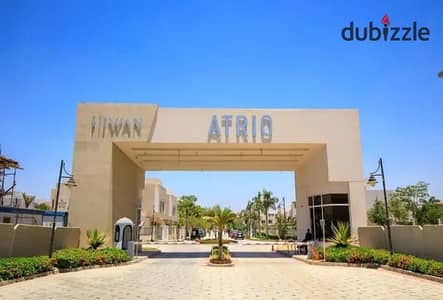 توين هاوس ريسيل للبيع متشطب بالكامل استلام فوري بأقل من سعر السوق كمبوند أتريو من ايوان في الشيخ زايد
