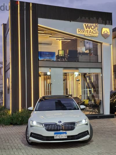 اسكودا سوبيرب ٢٠٢١ للايجار بسائق او بدون - Skoda Superb 2021 For Rent