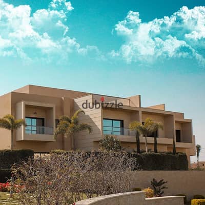 Townhouse villa for sale with immediate delivery in 6th of October City, in Joya compound.