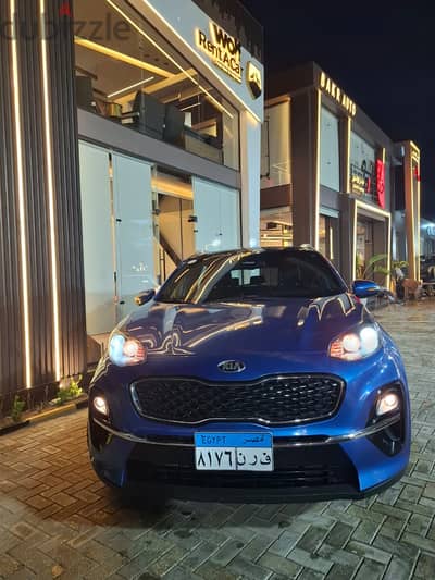 كيا سبورتاج ٢٠١٩ للايجار بسائق او بدون - Kia Sportage 2019 For Rent