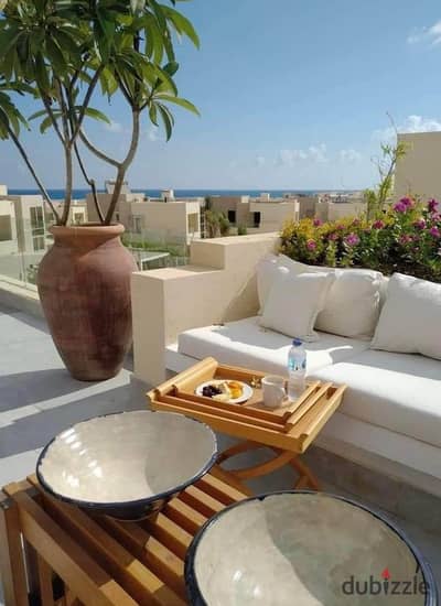 Fully Finished Townhouse for Sale   Prime Seaview Location in Seashore, Ras El Hekma – North Coast