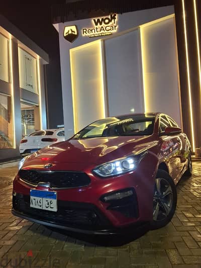 كيا سيراتو ٢٠٢٠ للايجار بسائق او بدون - Kia Grand Cerato 2020 For Rent