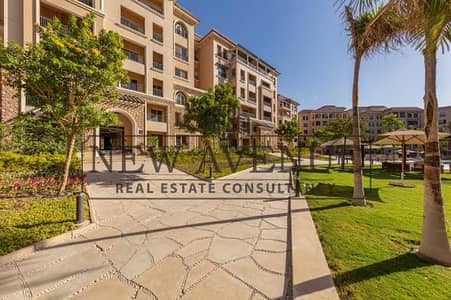 Ground Apartment 134m Garden 50m in Compound 90 Avenue 2 Bedrooms Fully Finished with Acs with Downpayment
