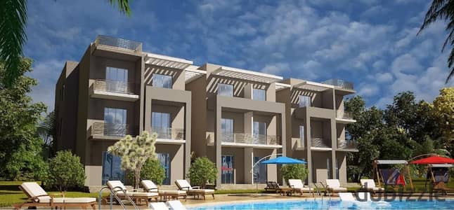 بخصم ضعف المرتب انتهز فرصة شاليه متشطب بالفرش للبيع بسعر زمان وبView بحر بانورامي بارقى منتجع على البحر في العين السخنة
