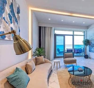 Fully finished apartment with a stunning view in Mazarine New Alamein