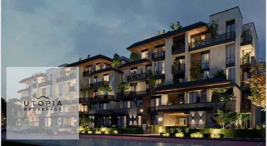 Luxury triplex with private rooftop and jacuzzi in Stone Park, delivery 2026, open view and elegant design in a prime New Cairo compound. Strong investment opportunity