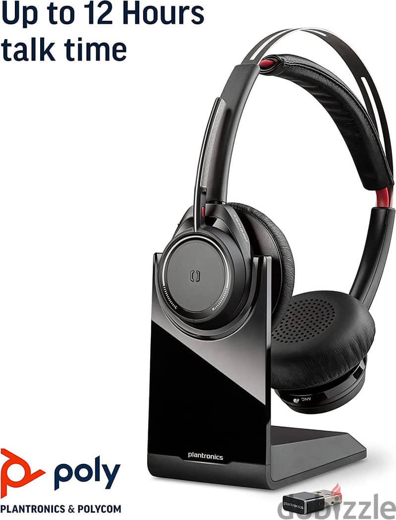 HP Poly Voyager Focus 2 – Premium Bluetooth Office Headset 1