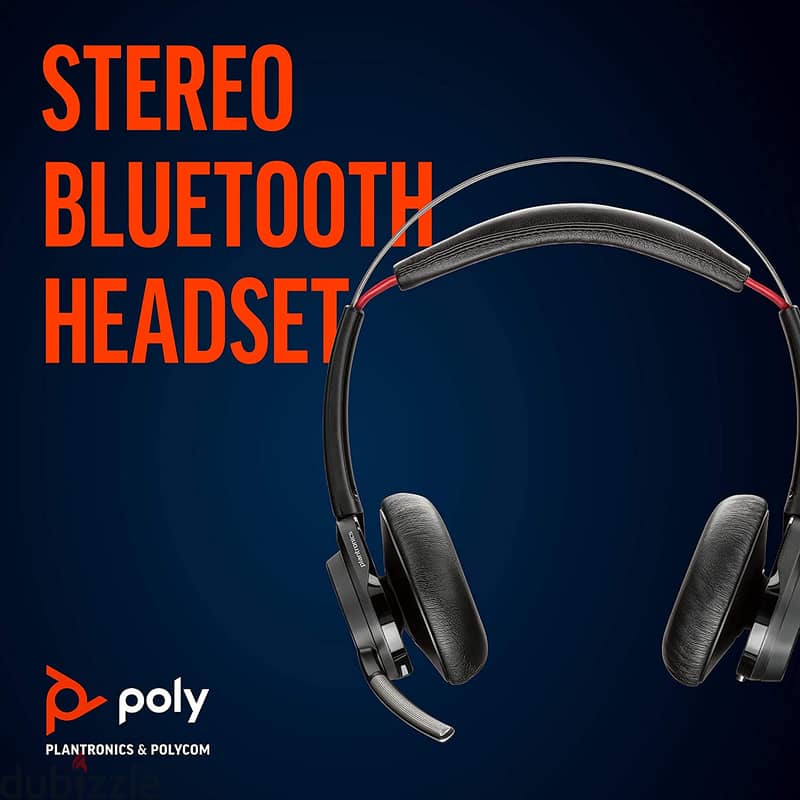 HP Poly Voyager Focus 2 – Premium Bluetooth Office Headset 3