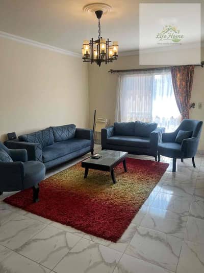 للايجار المفروش بالرحاب شقه 99م بعض التشطيبات الخاصه