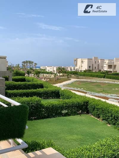 توين هاوس بجاردن استلام فوري مفروش بالكامل للبيع في أمواج الساحل الشمالي Amwaj North Coast