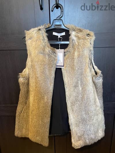 ZARA Faux Furr Vest