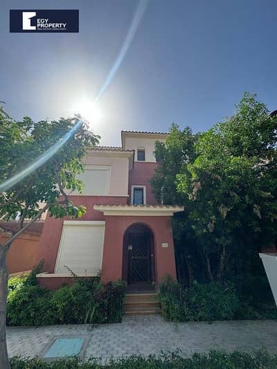 First row lagoon villa for sale in marassi north coast fully furnished and ready to move