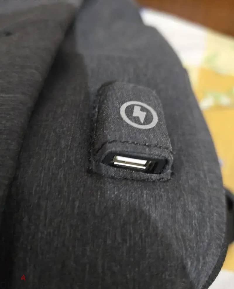Premium backpack with USB Outlet 1