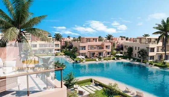 chalet193m fully finished with kitchen and air conditioning with a down payment of 1,650,000 and the longest payment period in Ras El Hekma North Coas