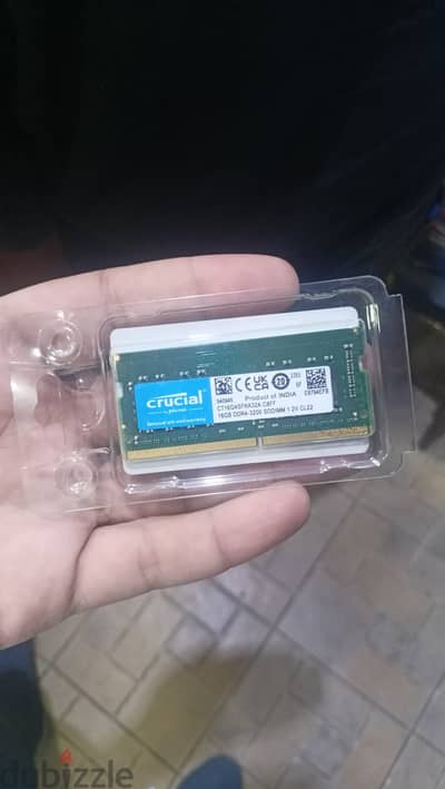 رام لاب توب 16 جيجا DDR4 -3200