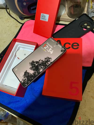 Oneplus Ace 5 256g 12g ram زيروووو