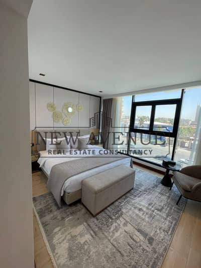 Serviced Apartment Fully Finished with AC’s Early Delivery  Location in Marriott Residence, Heliopolis