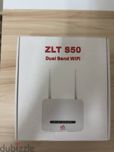 e& Home 4G Router (Model ZLT S50 CAT 6) - أجهزة شبكات - 207752331